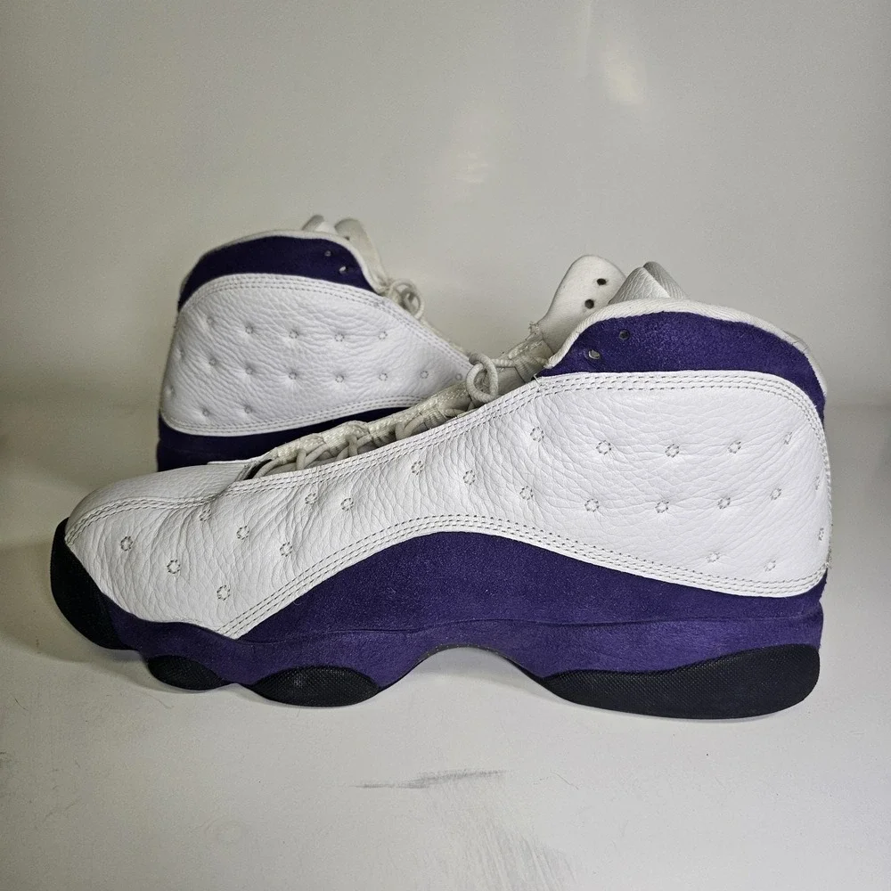 Air Jordan 13 Retro Lakers Purple Suede Size 12
